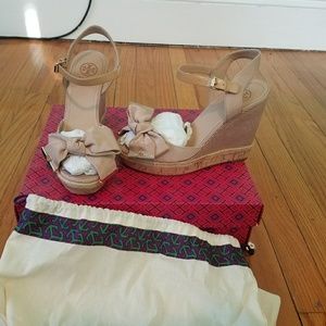 Tory Burch penny wedge sandal